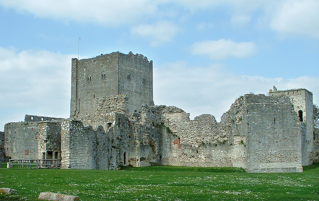 Portchester Castle, Hampshire, by Guy Fogwill