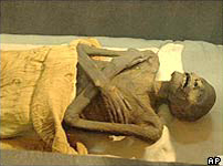 The mummy of Pharaoh Ramses I
