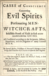 Cases of Conscience Concerning Evil Spirits by Increase Mather