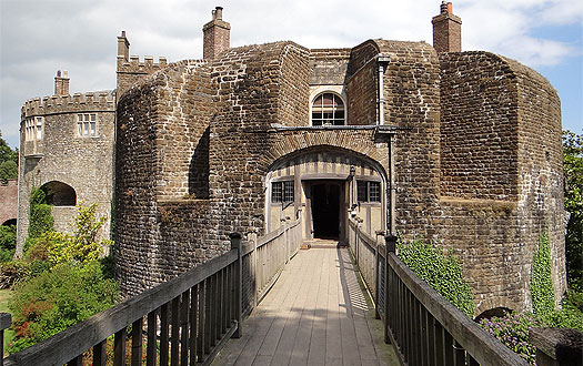 Walmer Castle showing the bastions
