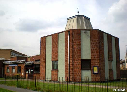 Becontree Heath Methodist Church, Becontree Heath, Barking & Dagenham, East London