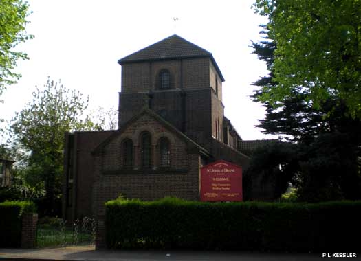 The Parish Church of St John the Devine, Romford, Havering, East London