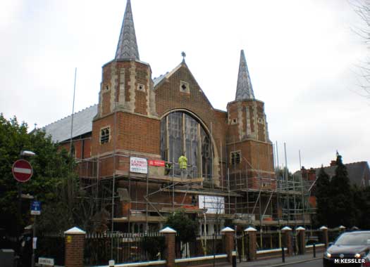 St John the Baptist Greek Orthodox Church, Hornsey, Haringey, North London