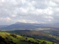 The Brecon Beacons in Wales