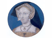 Miniature portrait of Jane Seymour by Lucas Horenbout