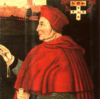 Portrait of Cardinal Thomas Wolsey