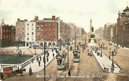 O'Connell Street in Dublin