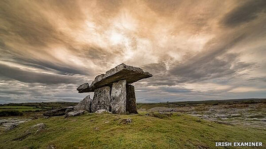 Neolithic tomb at Poulnabrone in Munster