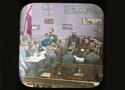 Lantern slide from the Christmas in Paradise collection: University of Bristol Theatre Collection