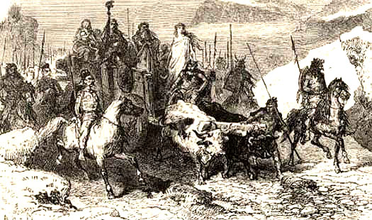 Gauls on expedition