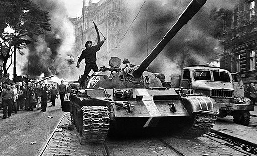 The Prague Spring in Czechoslovakia