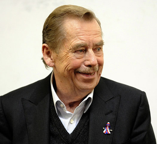 Václav Havel, leader of post-communist Czechoslovakia