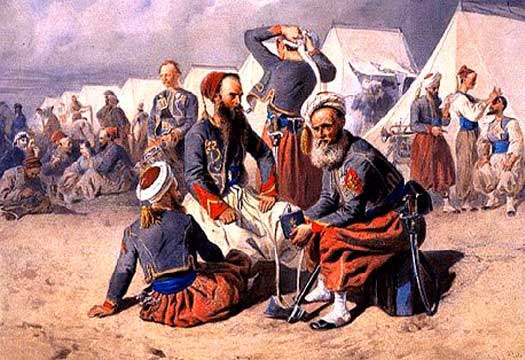 French Zouaves in the Crimea