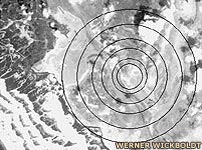 Concentric rings mark where Atlantis might have been