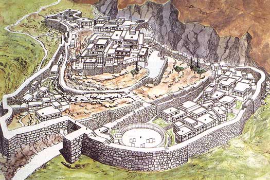 Mycenae reconstruction