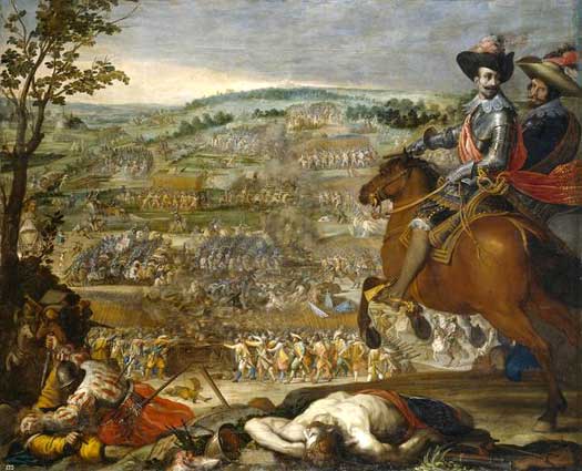 Battle of Fleurus in 1622