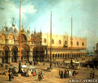 St Mark's Square in Venice by Canaletto