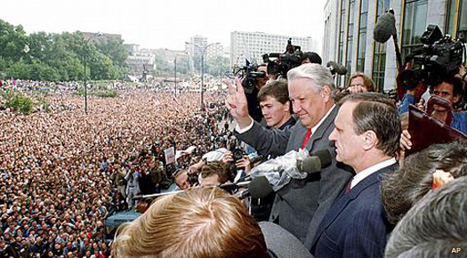 Boris Yeltsin in 1991