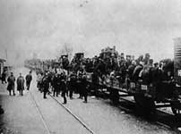 Mobilisation of Serbia's army in 1914