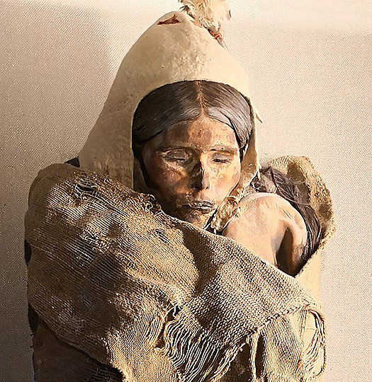 Tocharian Tarim Basin mummy