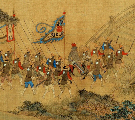 Ming empire troops