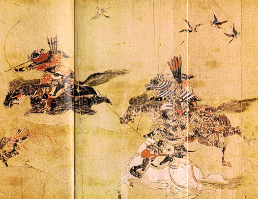 Heian period warriors in Japan