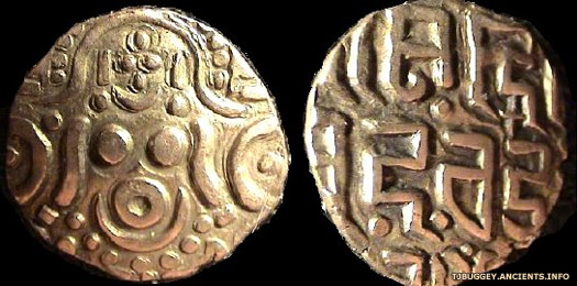 Chandra dynasty coins issed by Govindachandra
