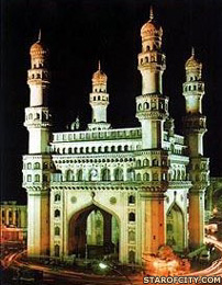 The Chaminar in Hyderabad