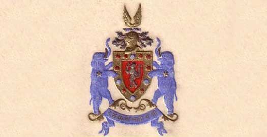 Coat of arms of the junior house of Dewas