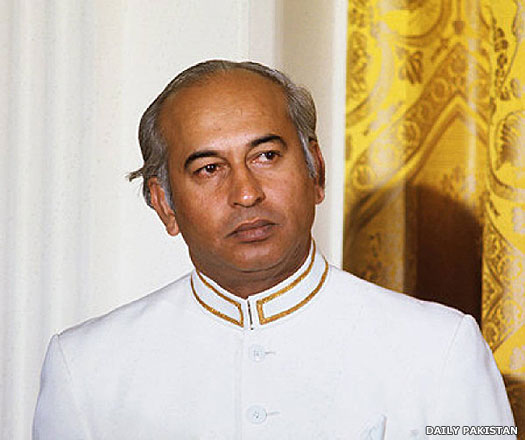 President Zulfikar Ali Bhutto of Pakistan