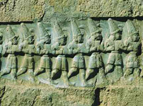 Procession of the twelve gods at Yazilikaya