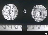 Jewish second rebellion Petra Drachma coins