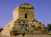 The tomb of Cyrus the Great in Pasargad
