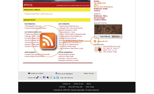 RSS icon in Firefox