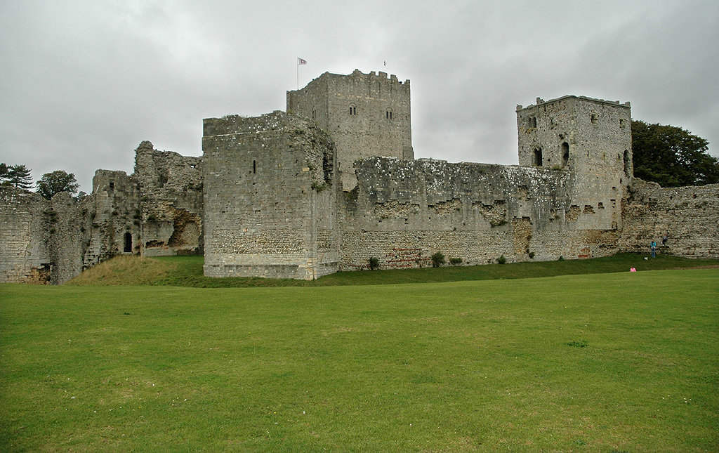 Portchester Castle, Hampshire, by Guy Fogwill