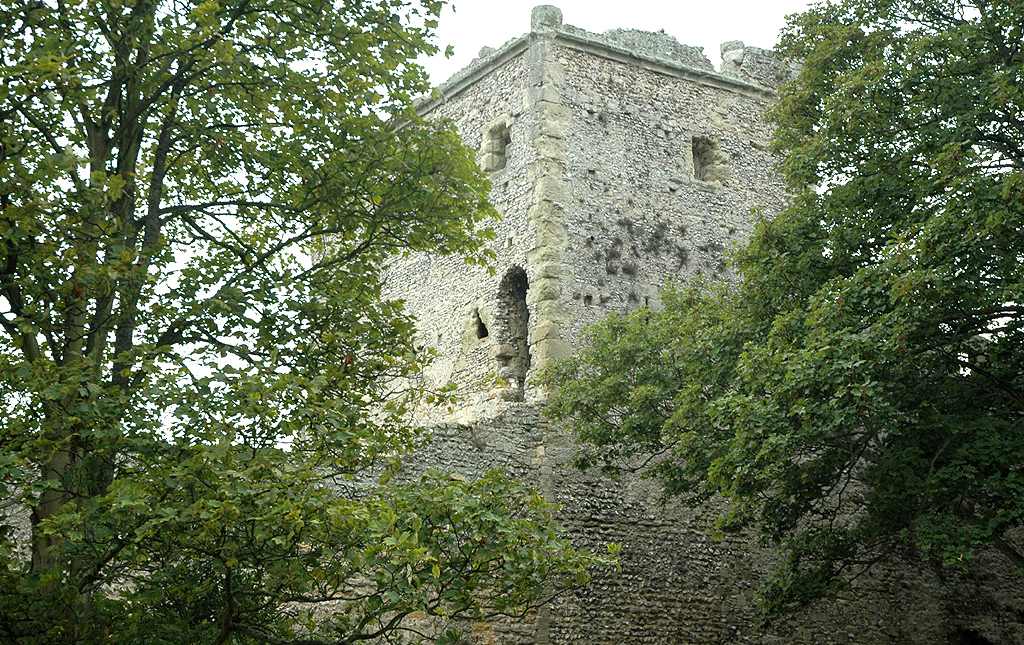 Portchester Castle, Hampshire, by Guy Fogwill