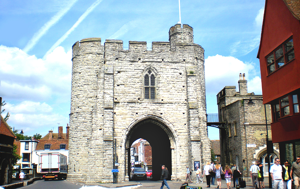 The West Gate in Canterbury, Kent