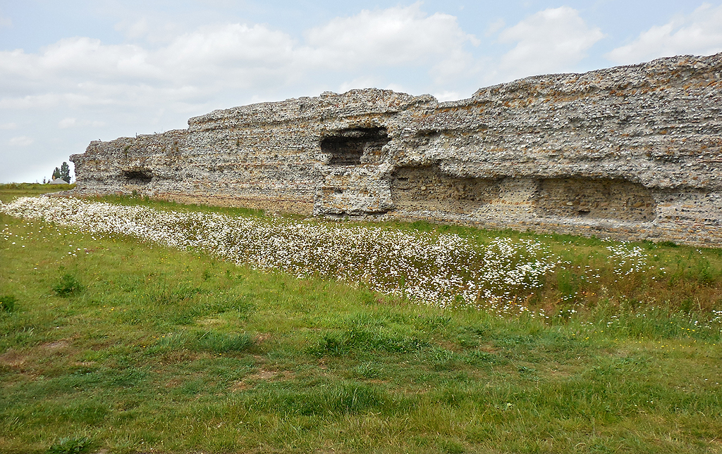 Richborough Roman Fort in Kent