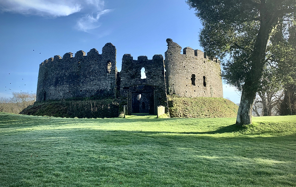 Restormel Castle in Cornwall