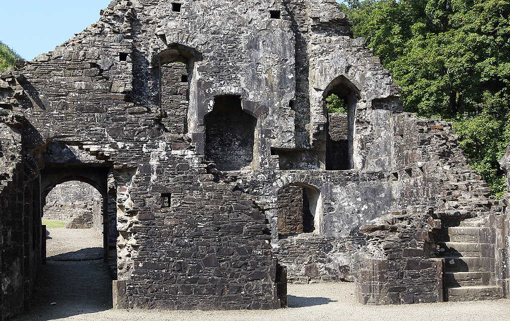 Okehampton Castle in Devon