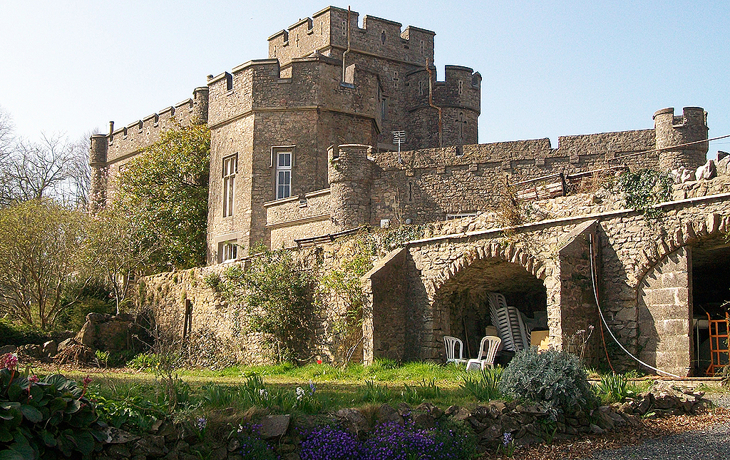 Banwell Castle in Somerset