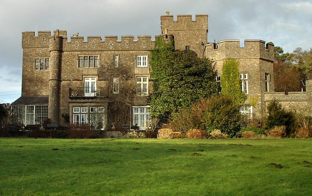 Banwell Castle in Somerset