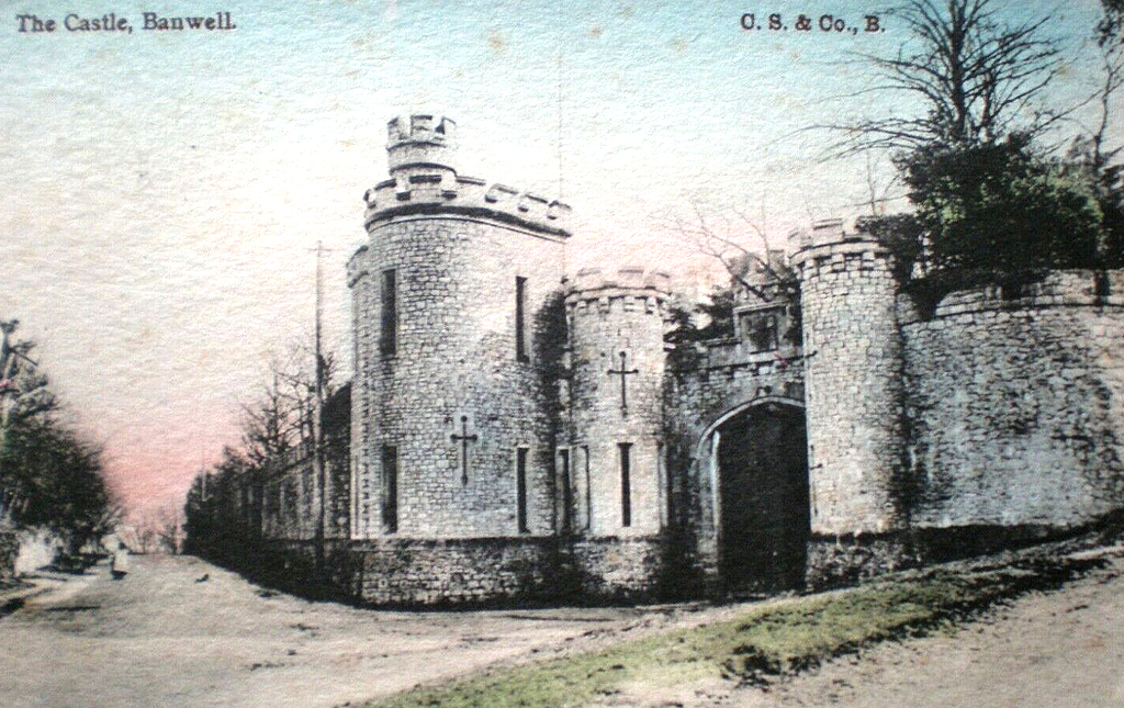 Banwell Castle in Somerset