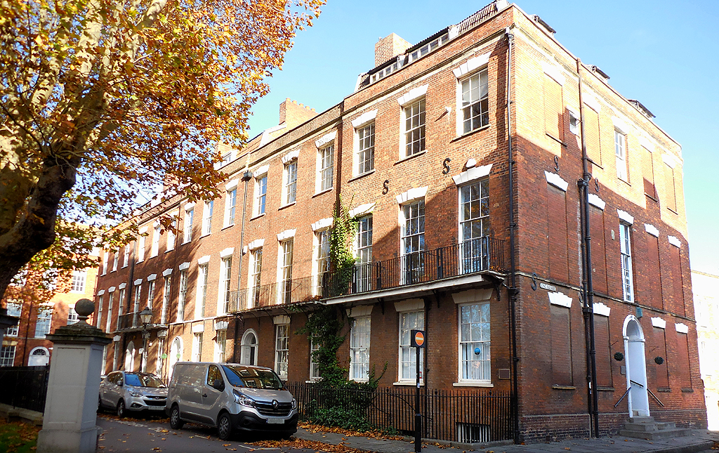 Bridgwater Castle in Somerset