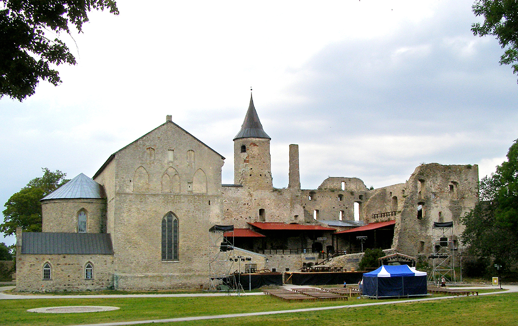 Haapsalu Episcopal Castle in Estonia
