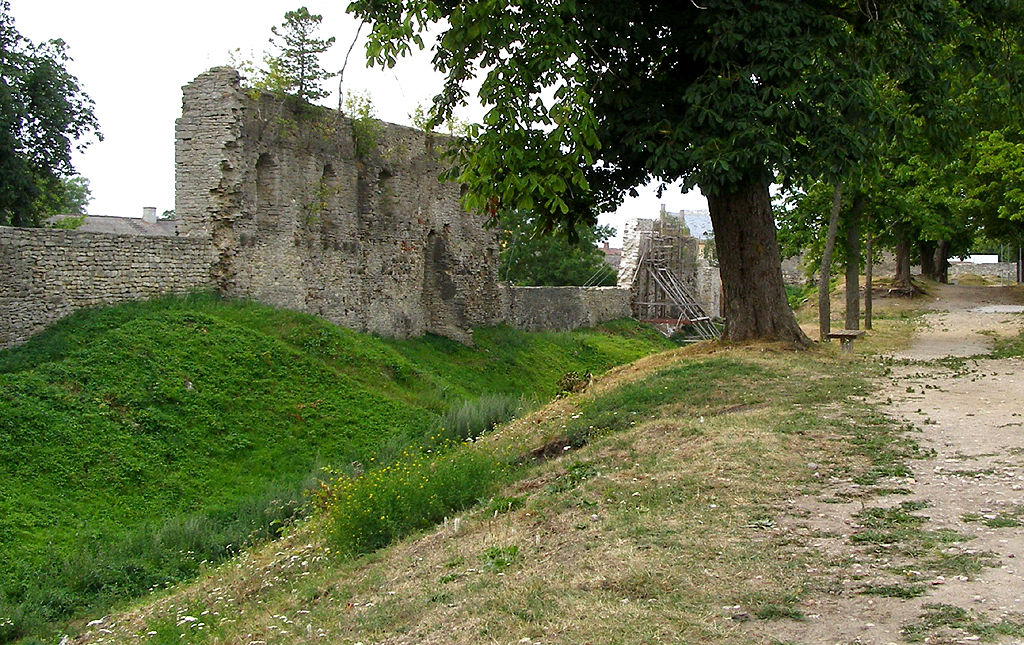 Haapsalu Episcopal Castle in Estonia