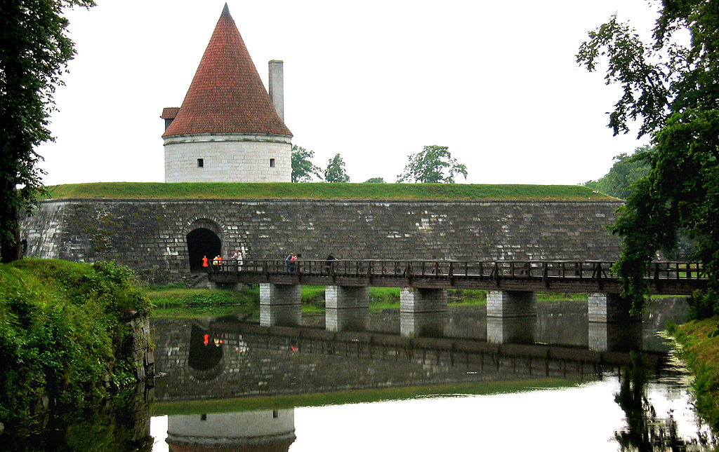 Kuressaare Episcopal Castle on Saaremaa, Estonia