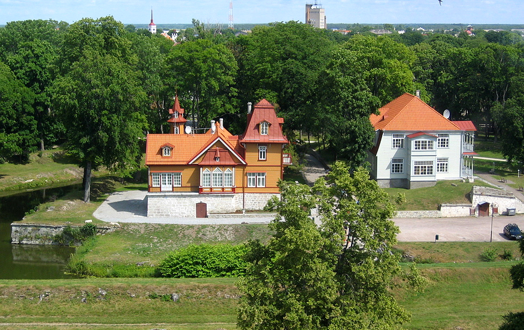 Kuressaare Episcopal Castle on Saaremaa, Estonia