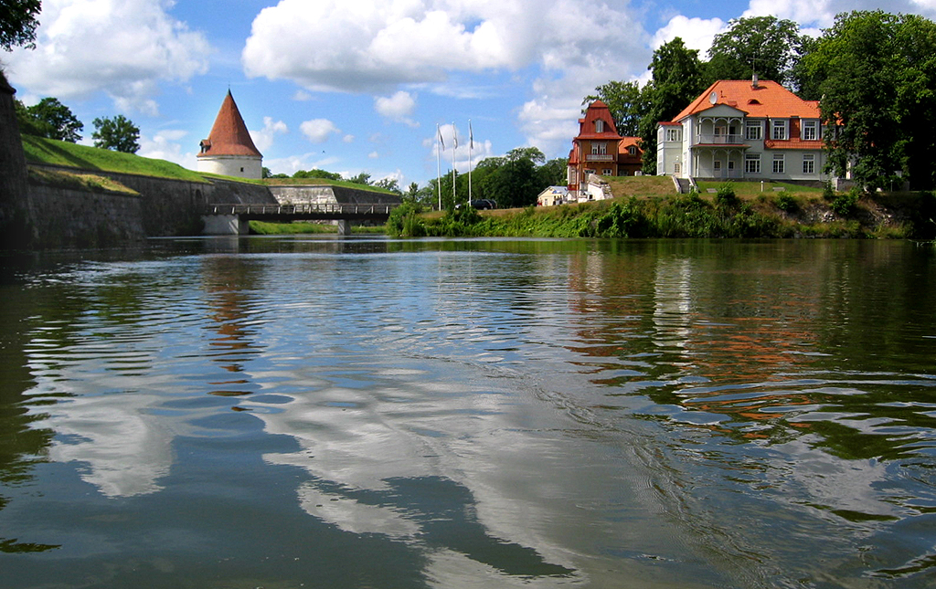 Kuressaare Episcopal Castle on Saaremaa, Estonia