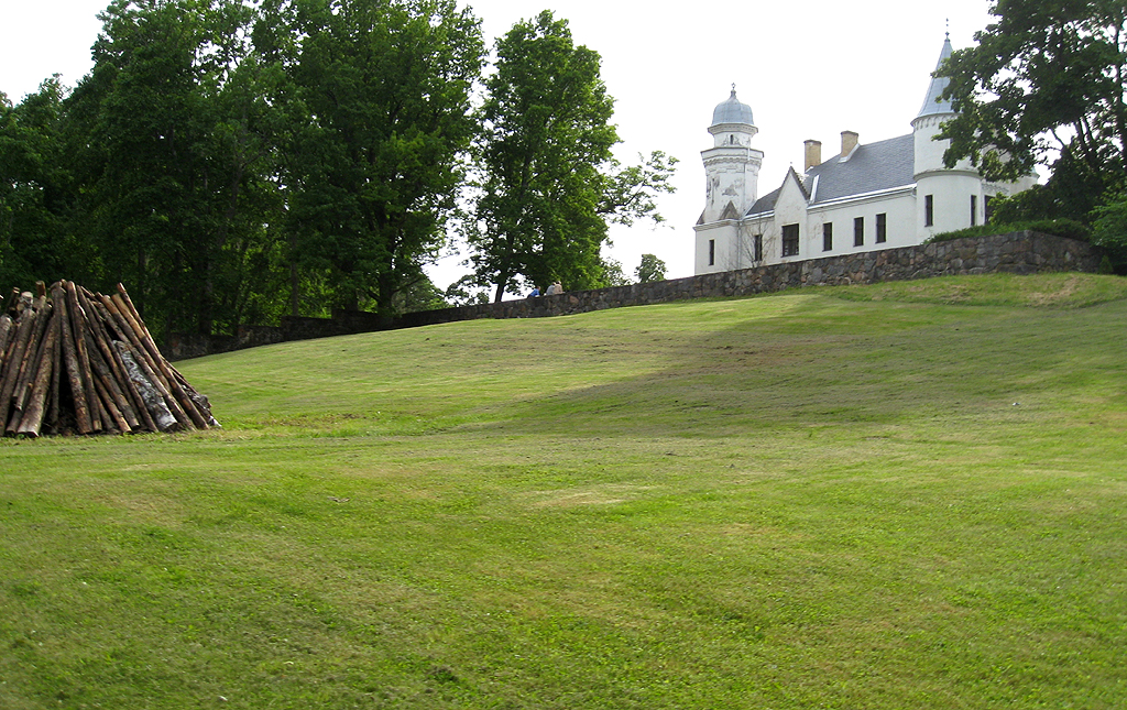 East wing of Alatskivi Manor in Tartumaa, Estonia
